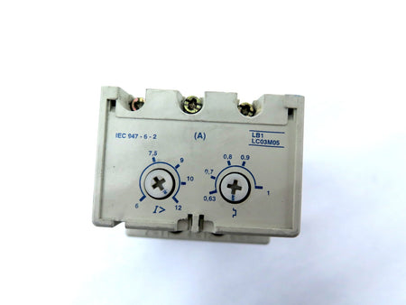 Telemecanique LB1LC03M05 Protection Module / Overload Relay 0.63-1.0A - Advance Operations