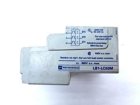 Telemecanique LB1-LC03M10 Protection Module / Overload Relay 4-6.3A - Advance Operations