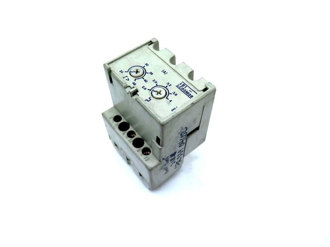 Telemecanique LB1-LC03M08 Overload Relay / Protection Module - Advance Operations