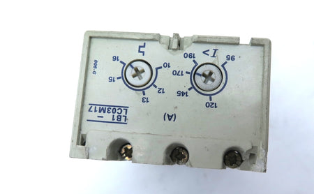Telemecanique LB1-LC03M17 Overload Relay / Protection Module 10-16A - Advance Operations