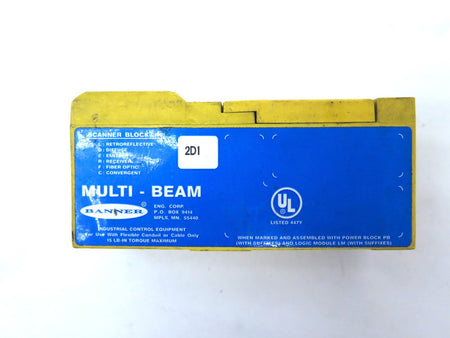 Banner SB2D1 Sensor Multi-Beam - Advance Operations