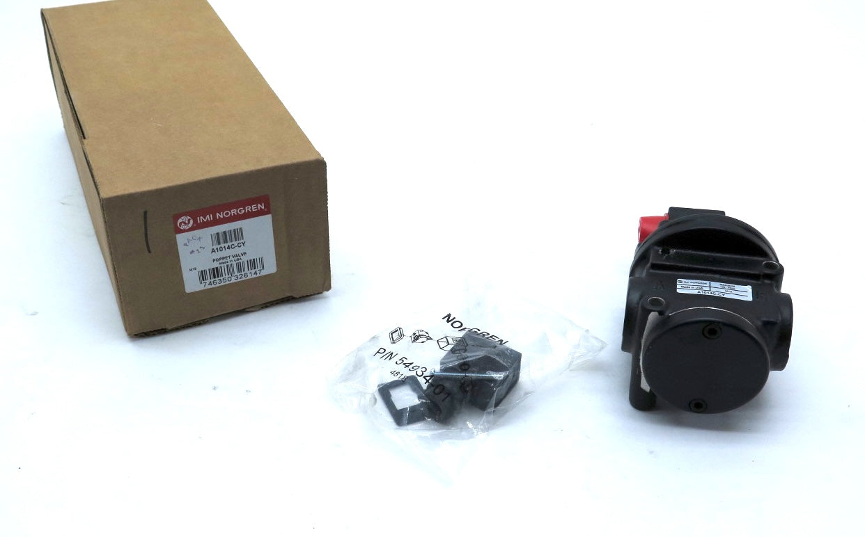 IMI Norgren A1014C-CY Poppet Valve 2 Way NC 1/2 PTF 120Vac - Advance Operations