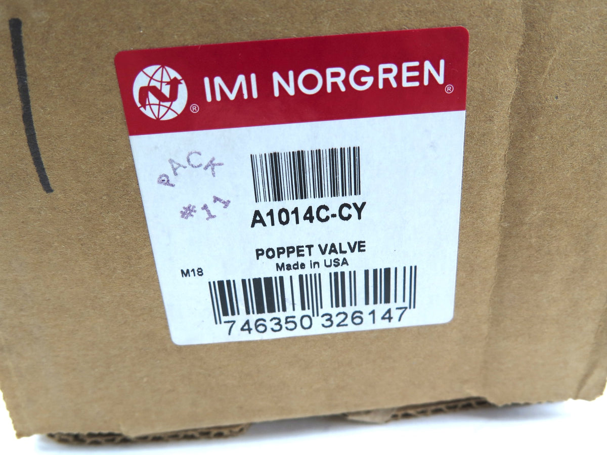 IMI Norgren A1014C-CY Poppet Valve 2 Way NC 1/2 PTF 120Vac - Advance Operations