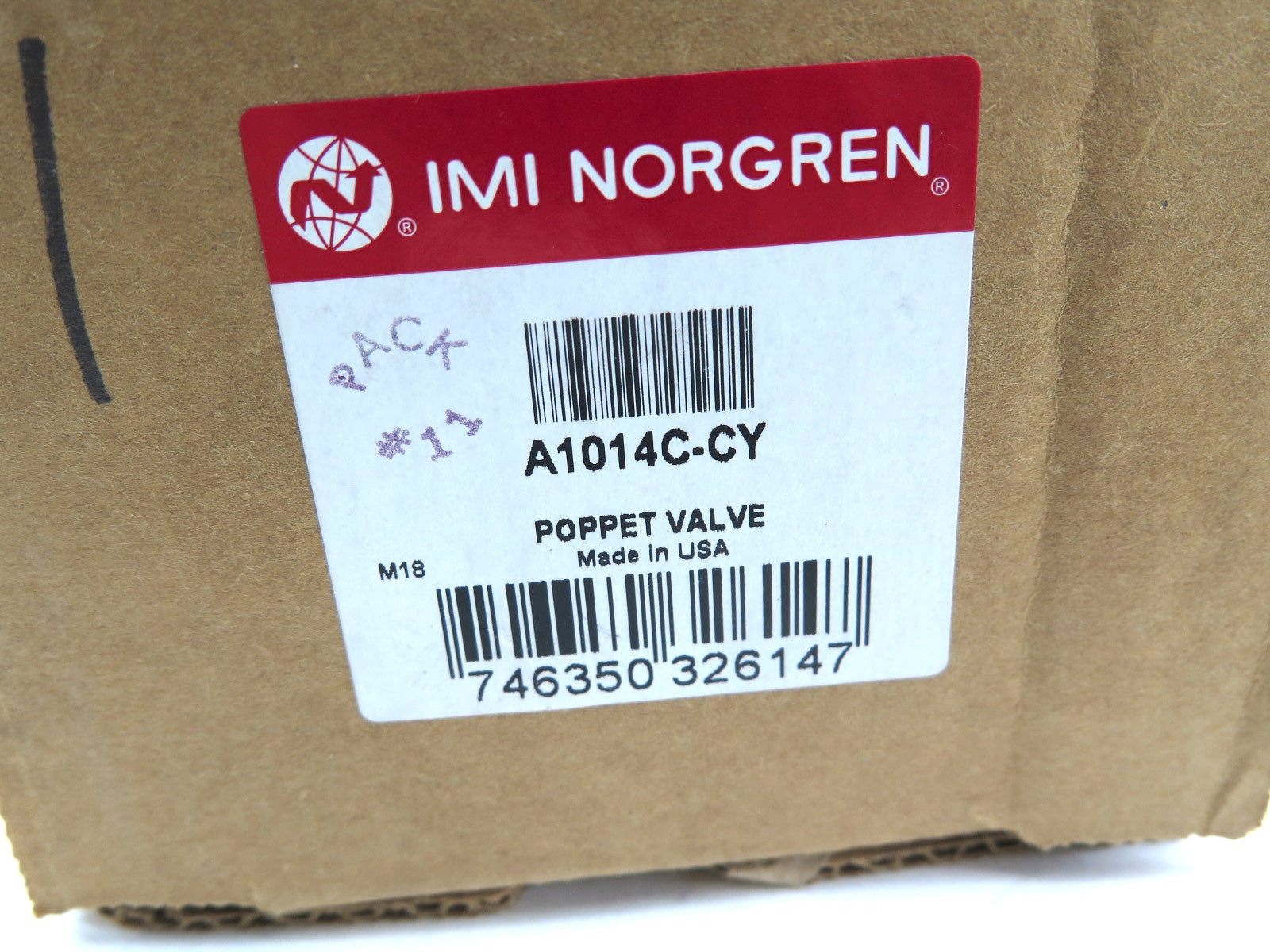 IMI Norgren A1014C-CY Poppet Valve 2 Way NC 1/2 PTF 120Vac - Advance Operations
