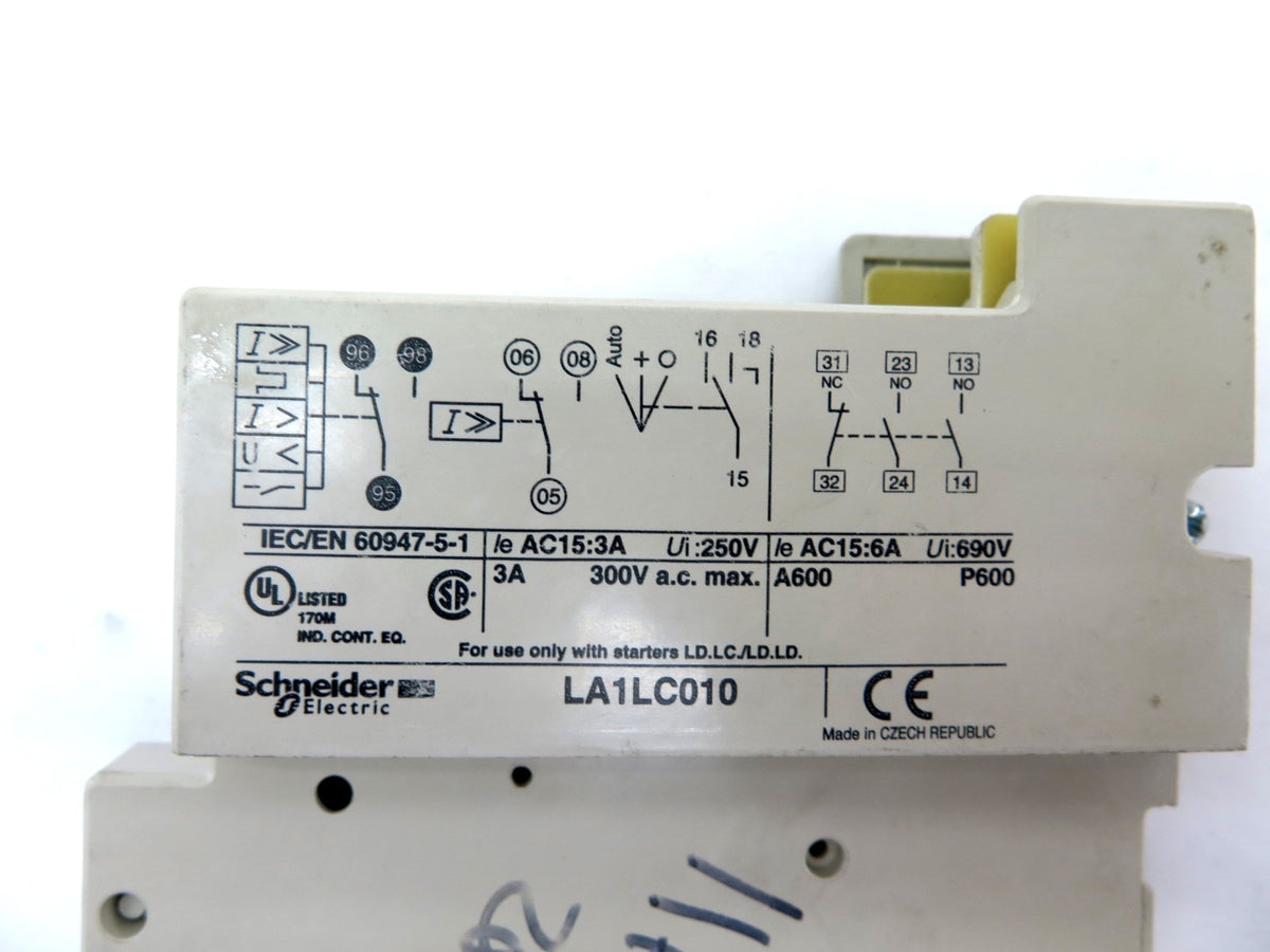 Schneider LA1LC010 Contact Block - Advance Operations