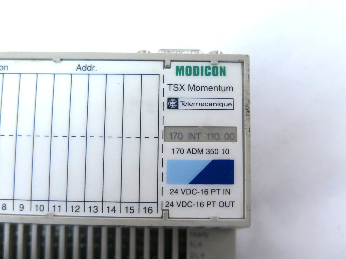 Telemecanique 170INT11000 Comm. Adapter W/ Base 170ADM35010 - Advance Operations