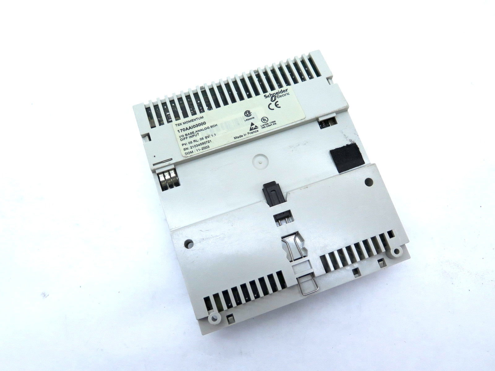 Telemecanique Modicon 170AAI03000 Analog 8 CH IN Differencial & Base - Advance Operations
