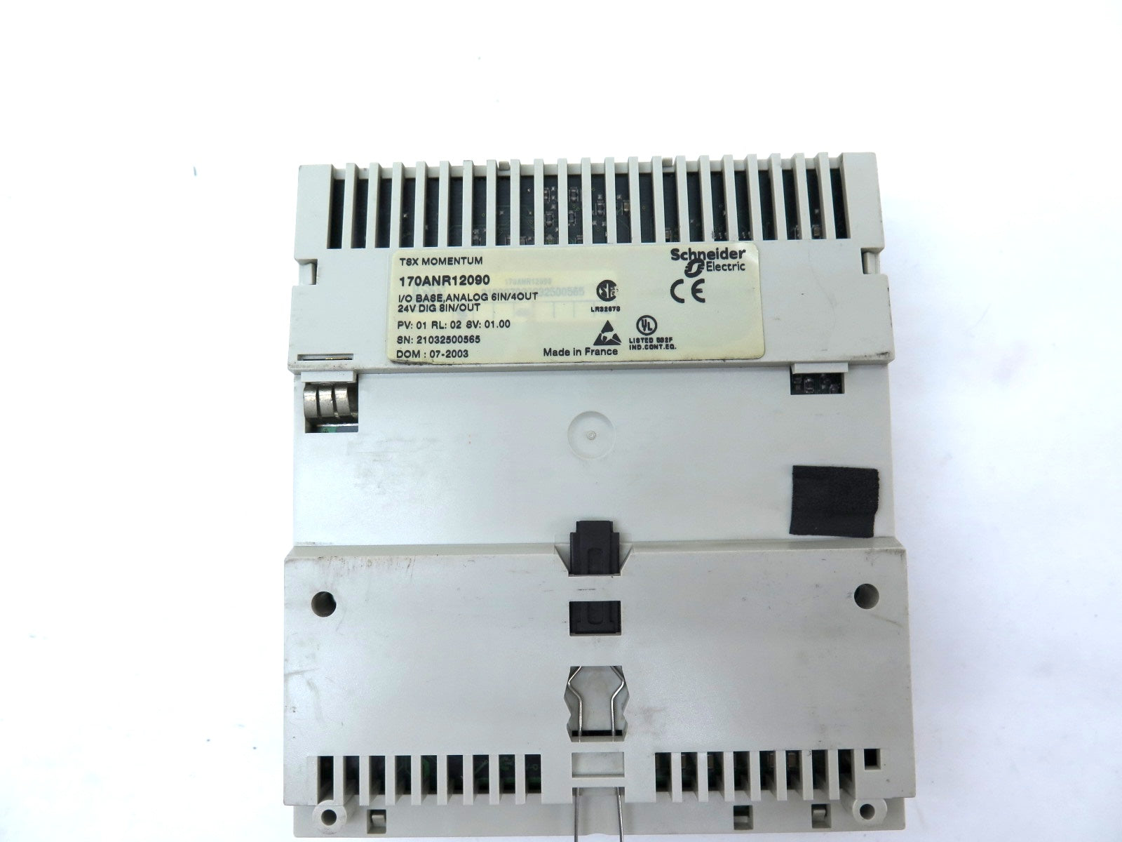 Schneider Electric 171CCC96030 TSX Momentum Processor Adapter 1 MEG Enet I/O - Advance Operations