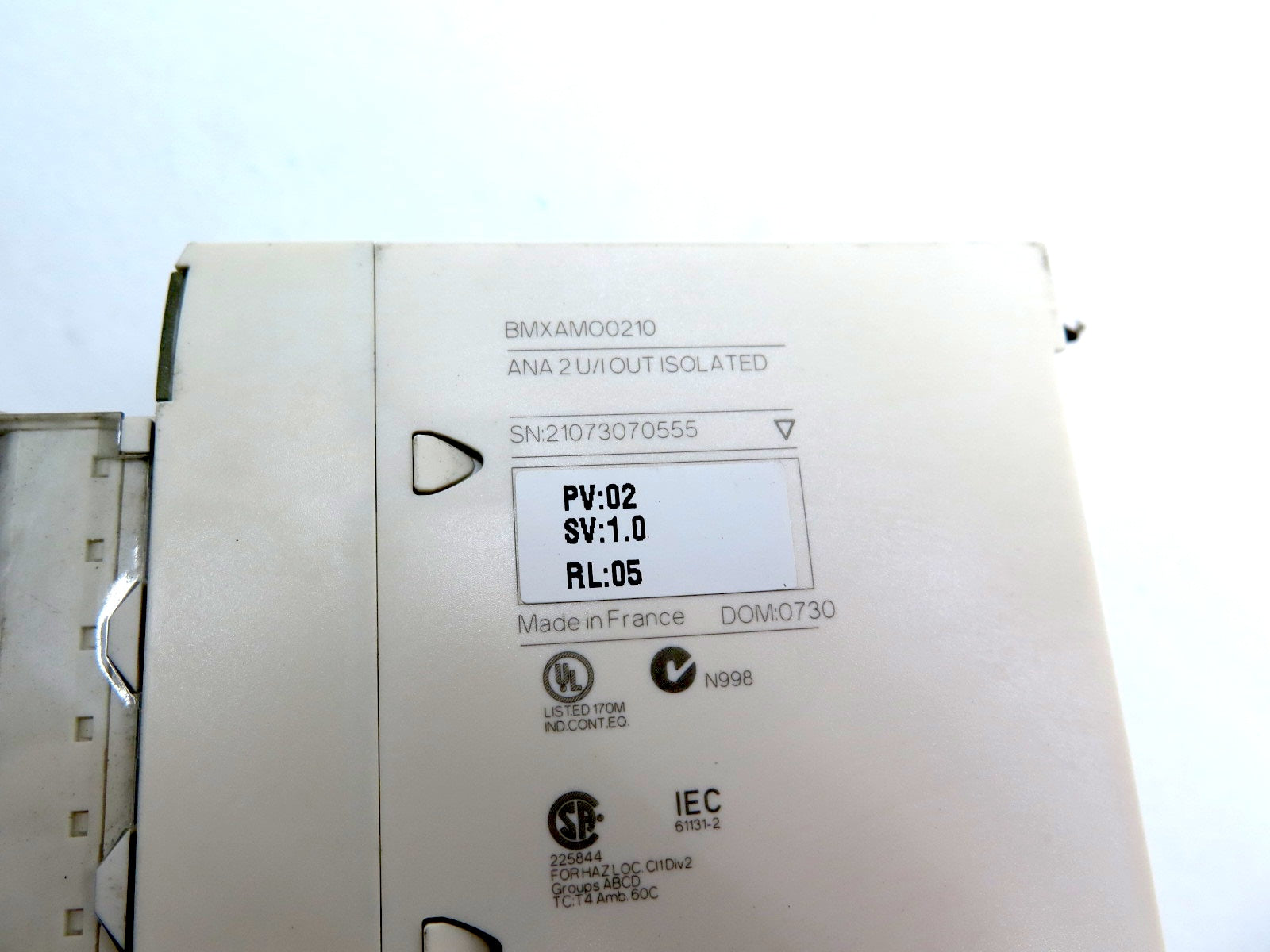 Schneider Electric BMXAMI0410 ANA 4 U/I IN Isolated High Speed - Advance Operations