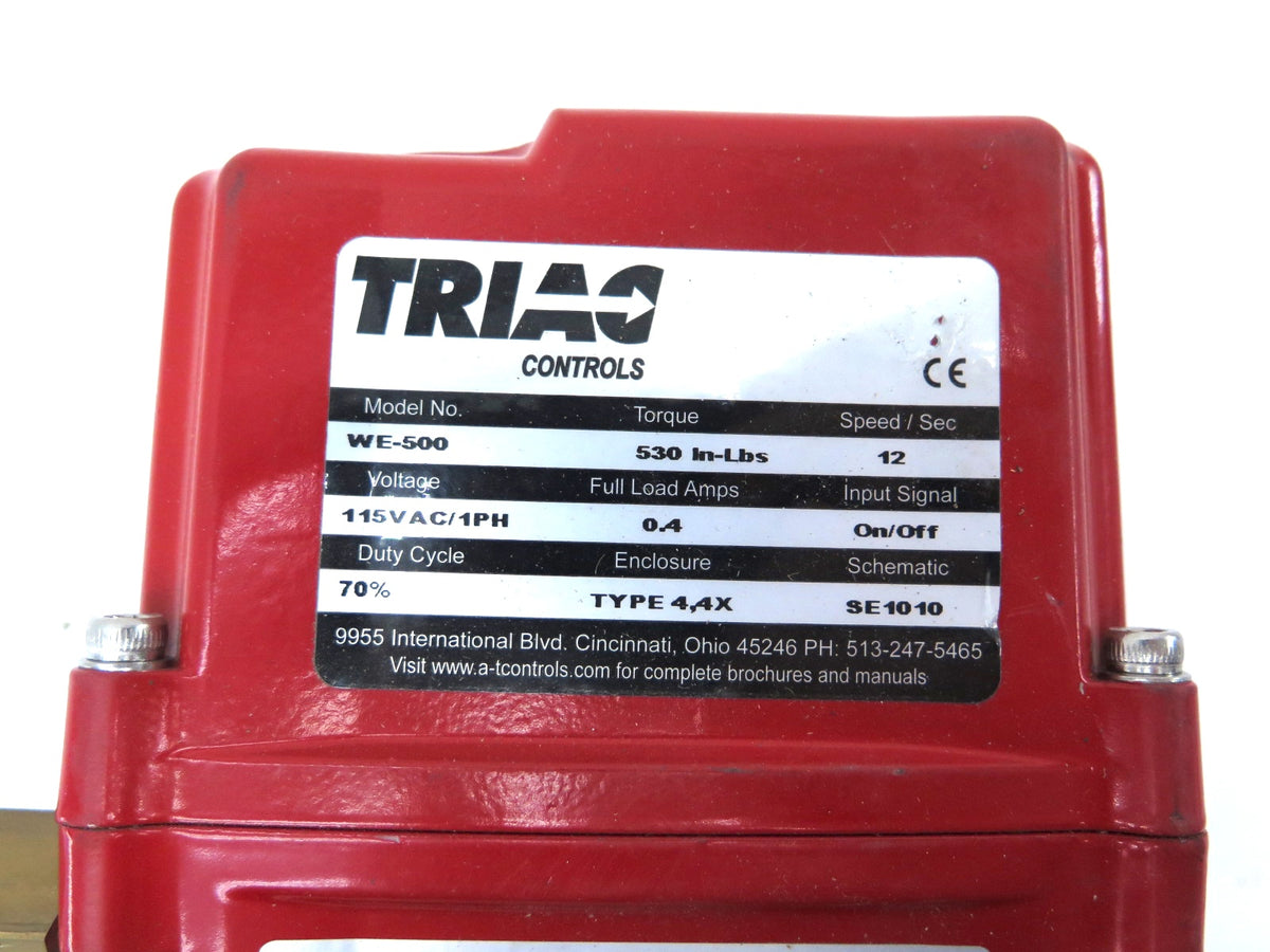 Triac 55-TX-200/WEA1-XX / 55TX200WEA1XX 2" Ball Valve & Actuator - Advance Operations