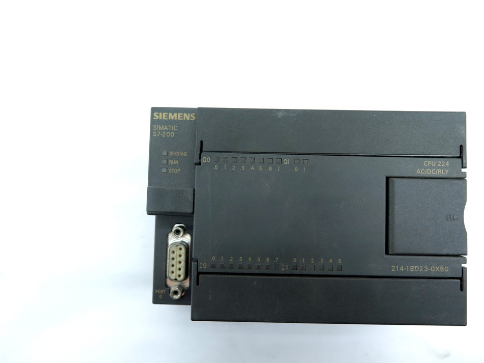 Siemens 6ES7 214 1BD23 0XB0 PLC Module CPU 224 - Advance Operations