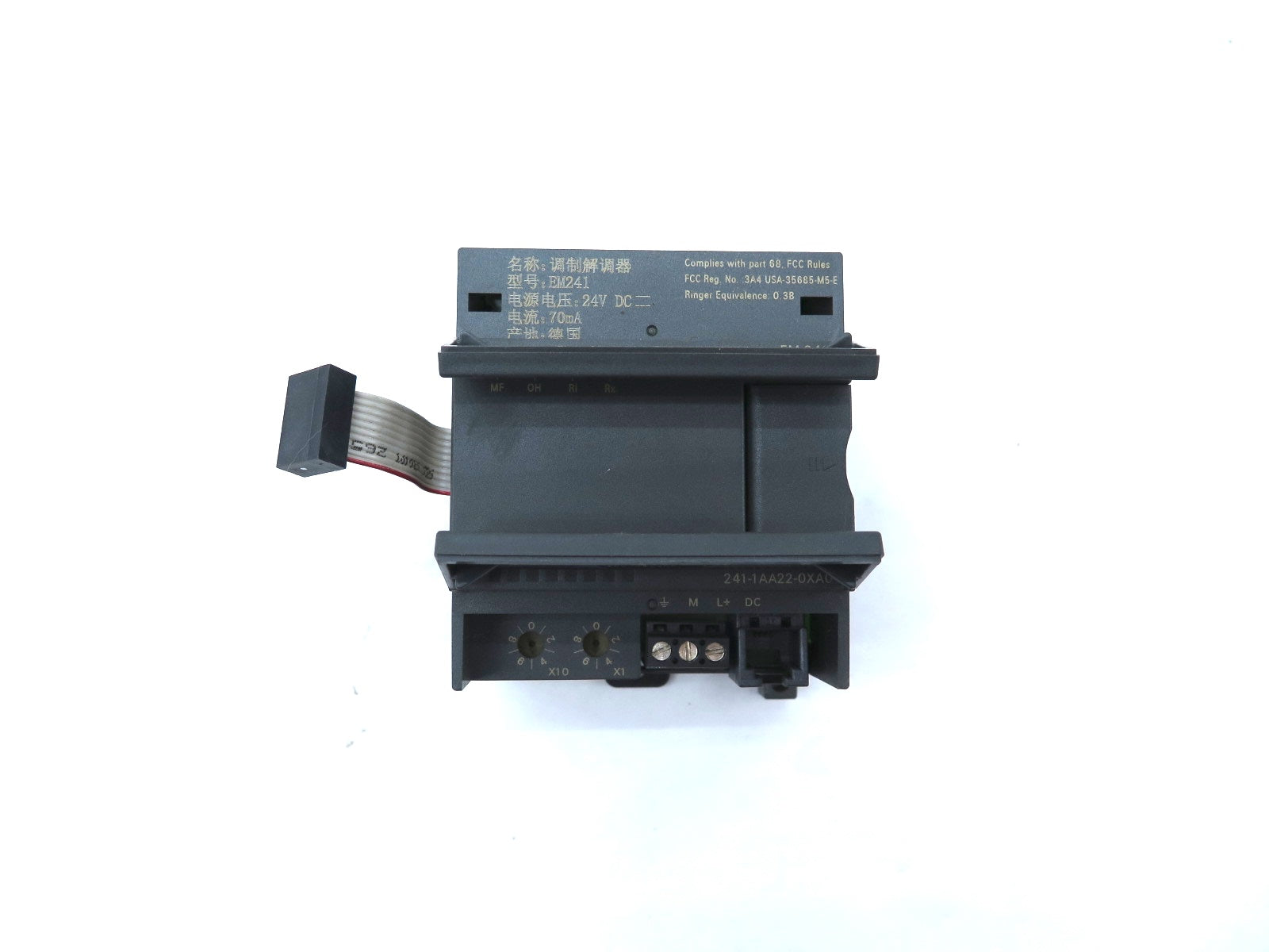Siemens 6ES7 241-1AA22-0XA0 Telephone Modem EM241 - Advance Operations