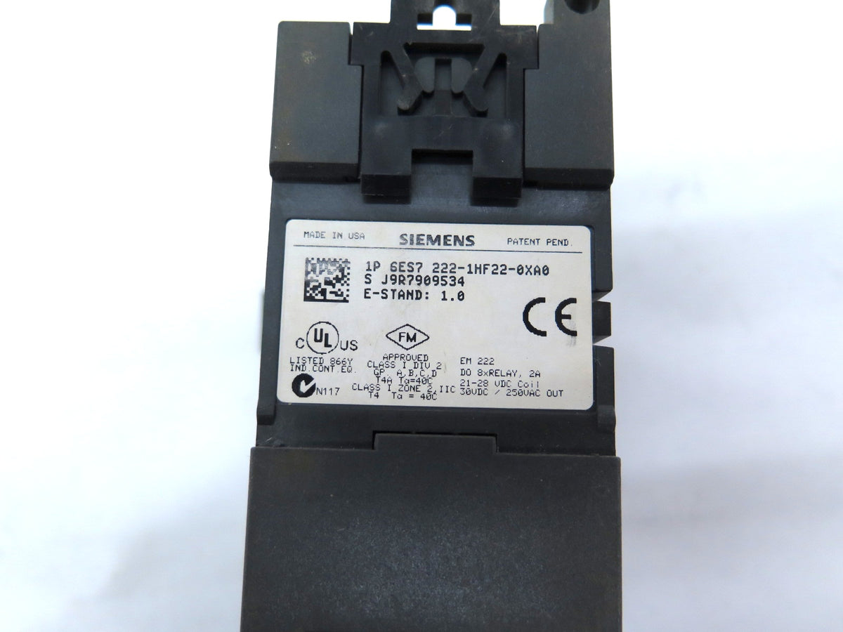 Siemens 6ES7 222-1HF22-0XA0 Digital Output Module - Advance Operations