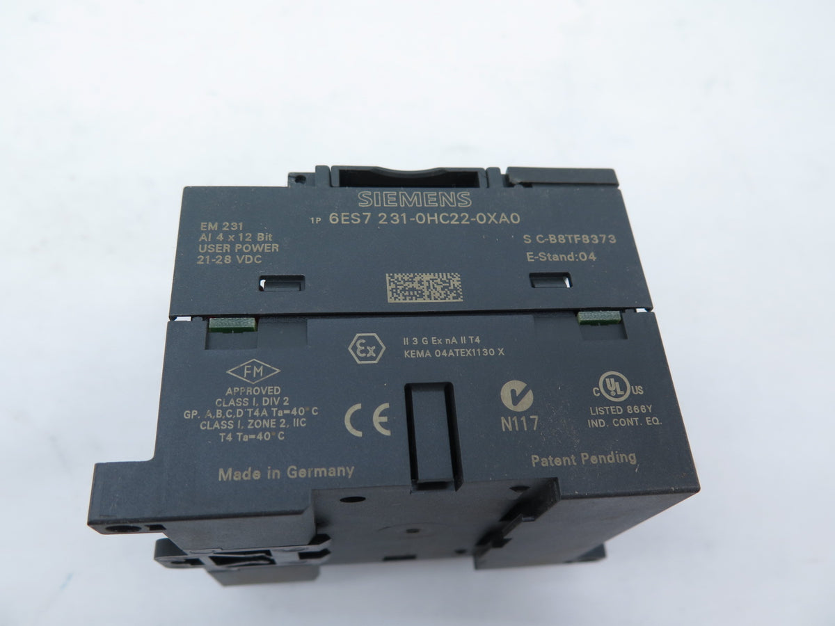 Siemens 6ES7 231-0HC22-0XA0 Analog Input Module - Advance Operations