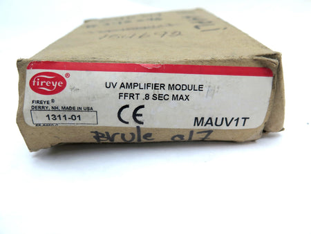 Fireye MAUV1T UV Amplifier Module FFRT .8 SEC Max - Advance Operations