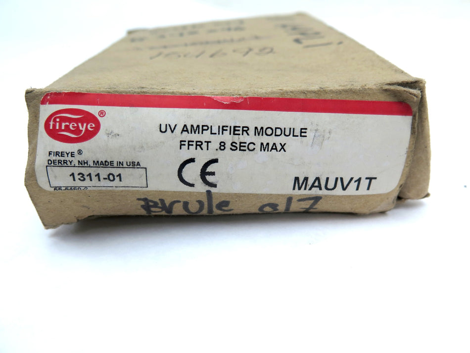 Fireye MAUV1T UV Amplifier Module FFRT .8 SEC Max - Advance Operations