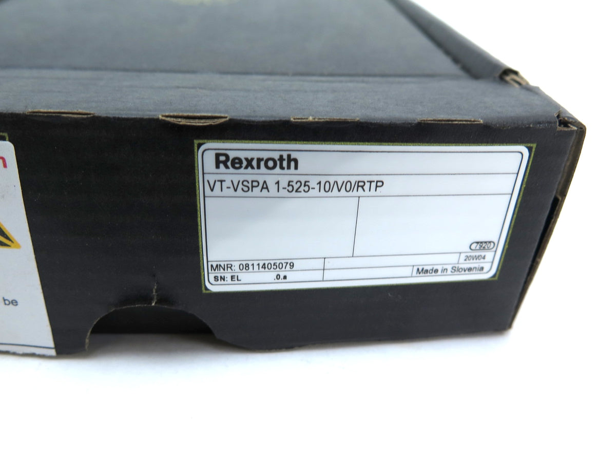 Rexroth VT-VSPA 1-525-10/V0/RTP Rexroth Amplifier Control Module - Advance Operations