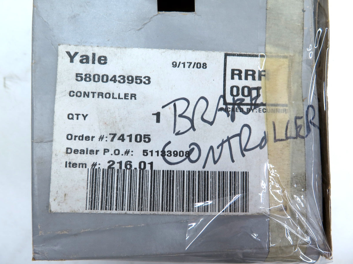 Yale 580043953 Forklift Controller - Advance Operations