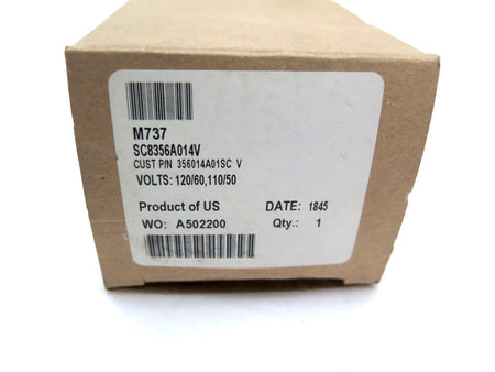 Asco SC8356A014V Solenoid Valve 120V Coil - Advance Operations
