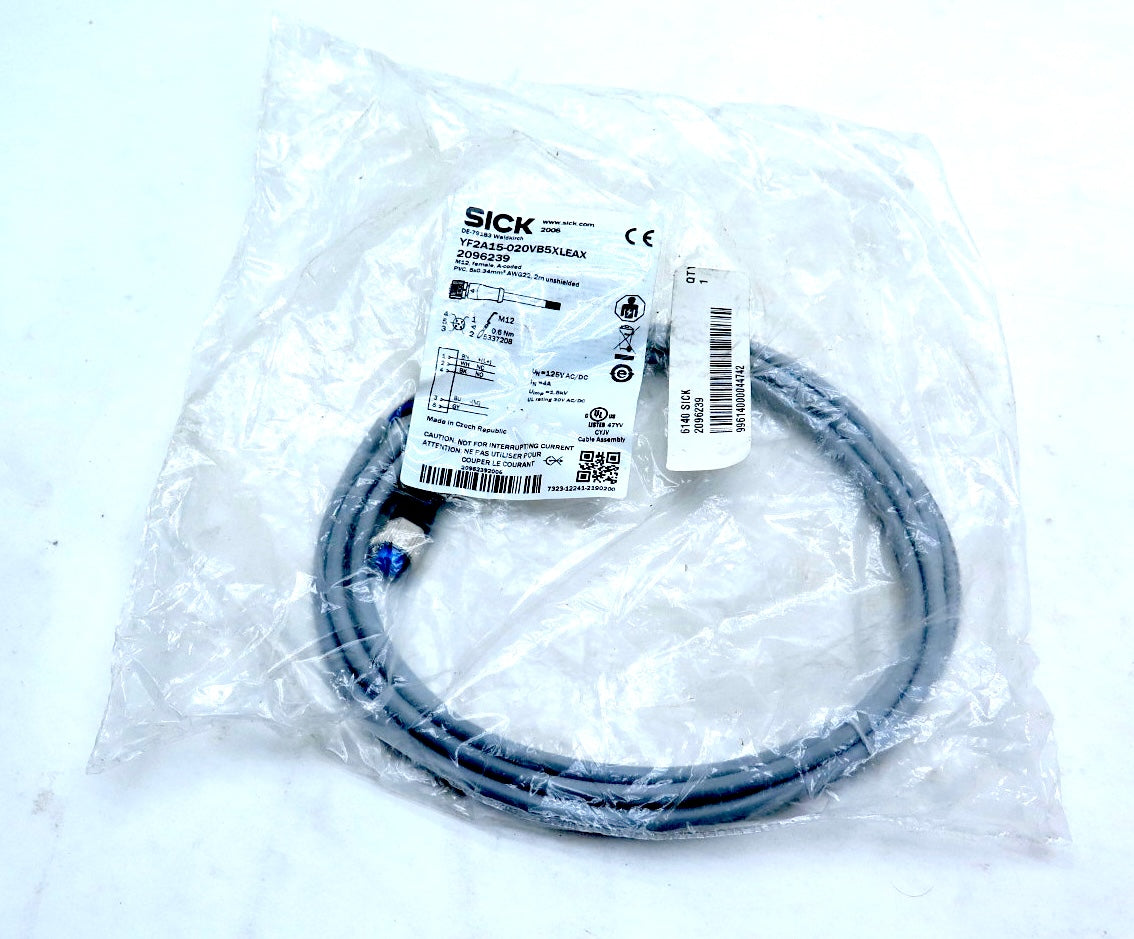 Sick YF2A15-020VB5XLEAX Sensor Cable - Advance Operations