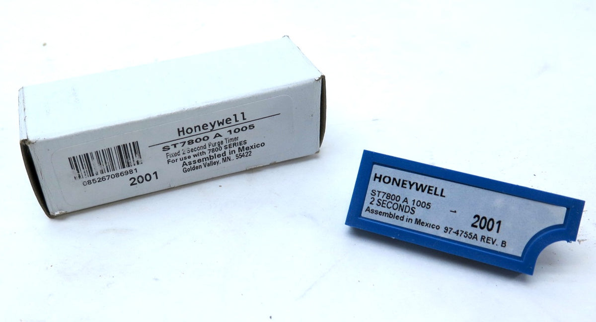 Honeywell ST7800 A 1005 Fixed 2 Second Purge Timer - Advance Operations