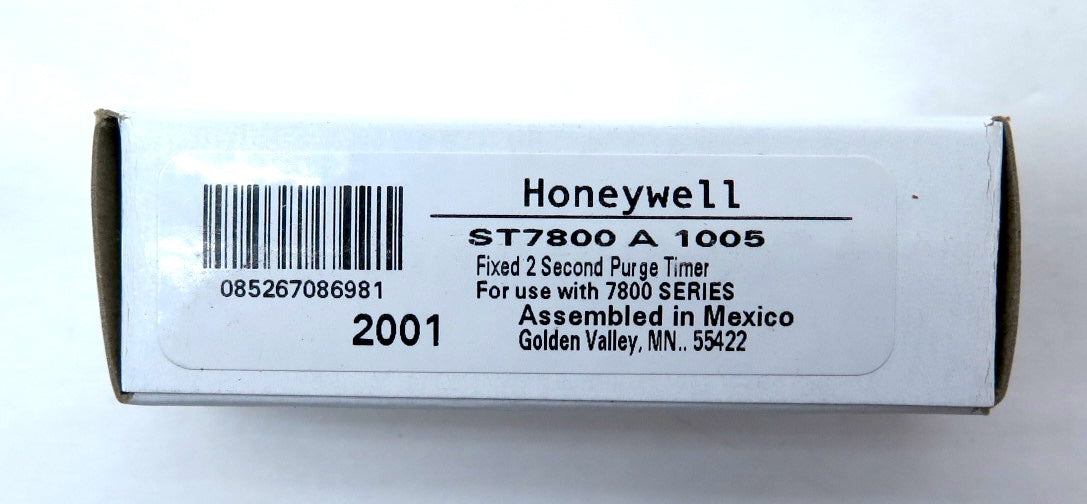 Honeywell ST7800 A 1005 Fixed 2 Second Purge Timer - Advance Operations