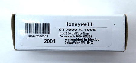 Honeywell ST7800 A 1005 Fixed 2 Second Purge Timer - Advance Operations