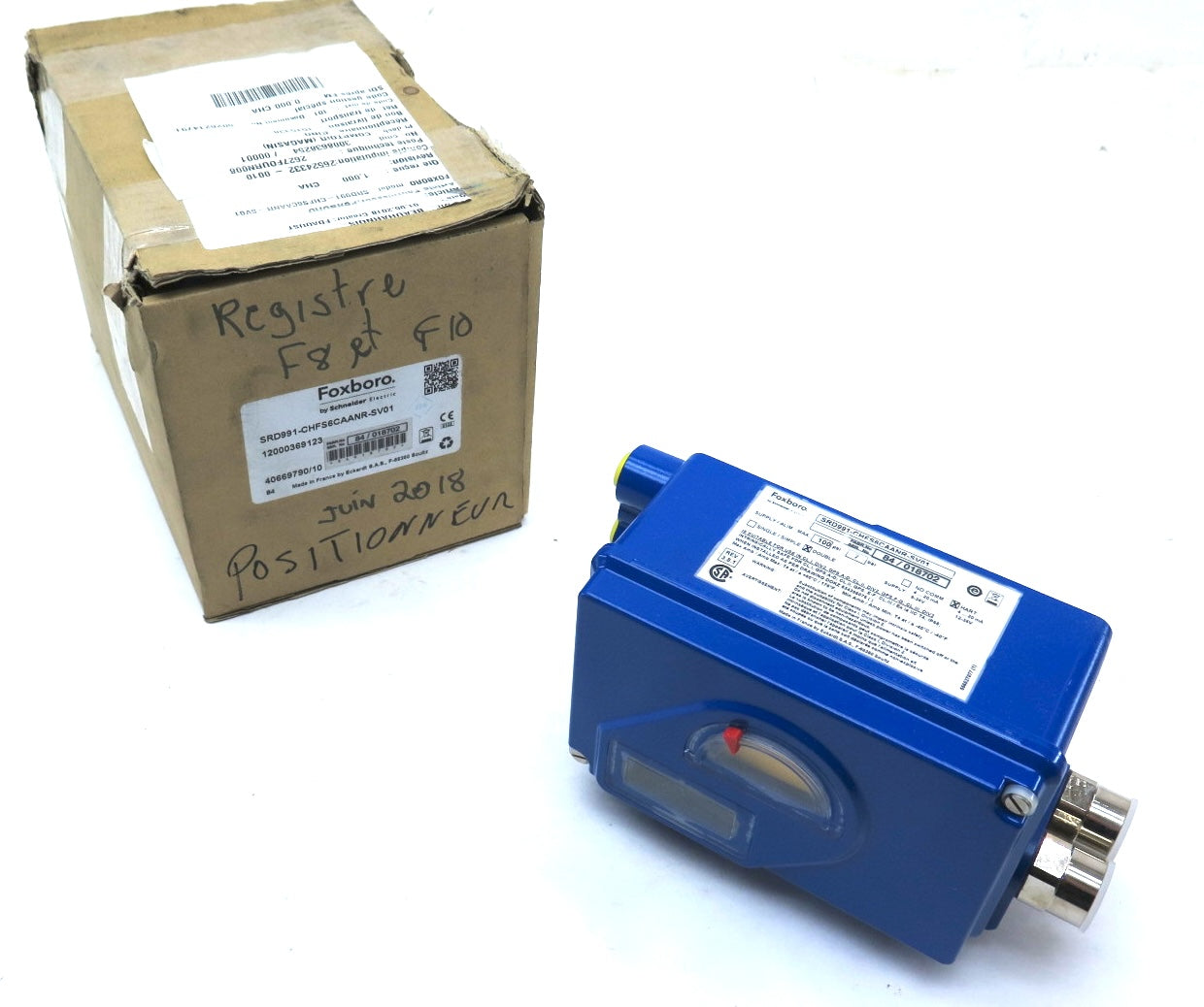 Foxboro SRD991-CHFS6CAANR-SV01 Intelligent Pneu Positioner NEW IN ORIGINAL BOX - Advance Operations