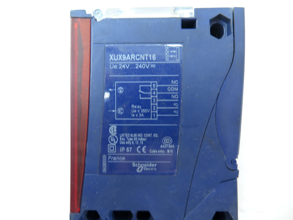 Schneider Electric XUX9ARCNT16 Polarized Photoelectric Sensor 24V-240V - Advance Operations