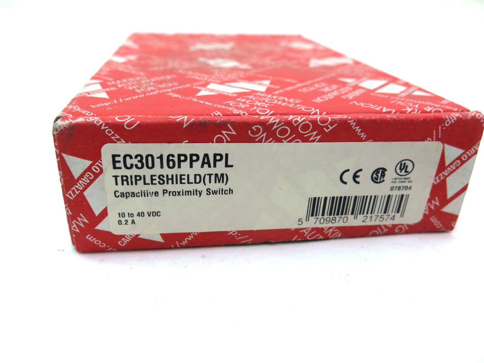 Carlo Gavazzi EC3016PPAPL Proximity Sensor 10 to 40 Vdc - Advance Operations