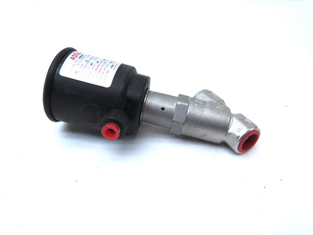 Asco 8290A393 Stainless Steel Angle Body Piston Valve 2/2 NC 1/2 NPT SS - Advance Operations