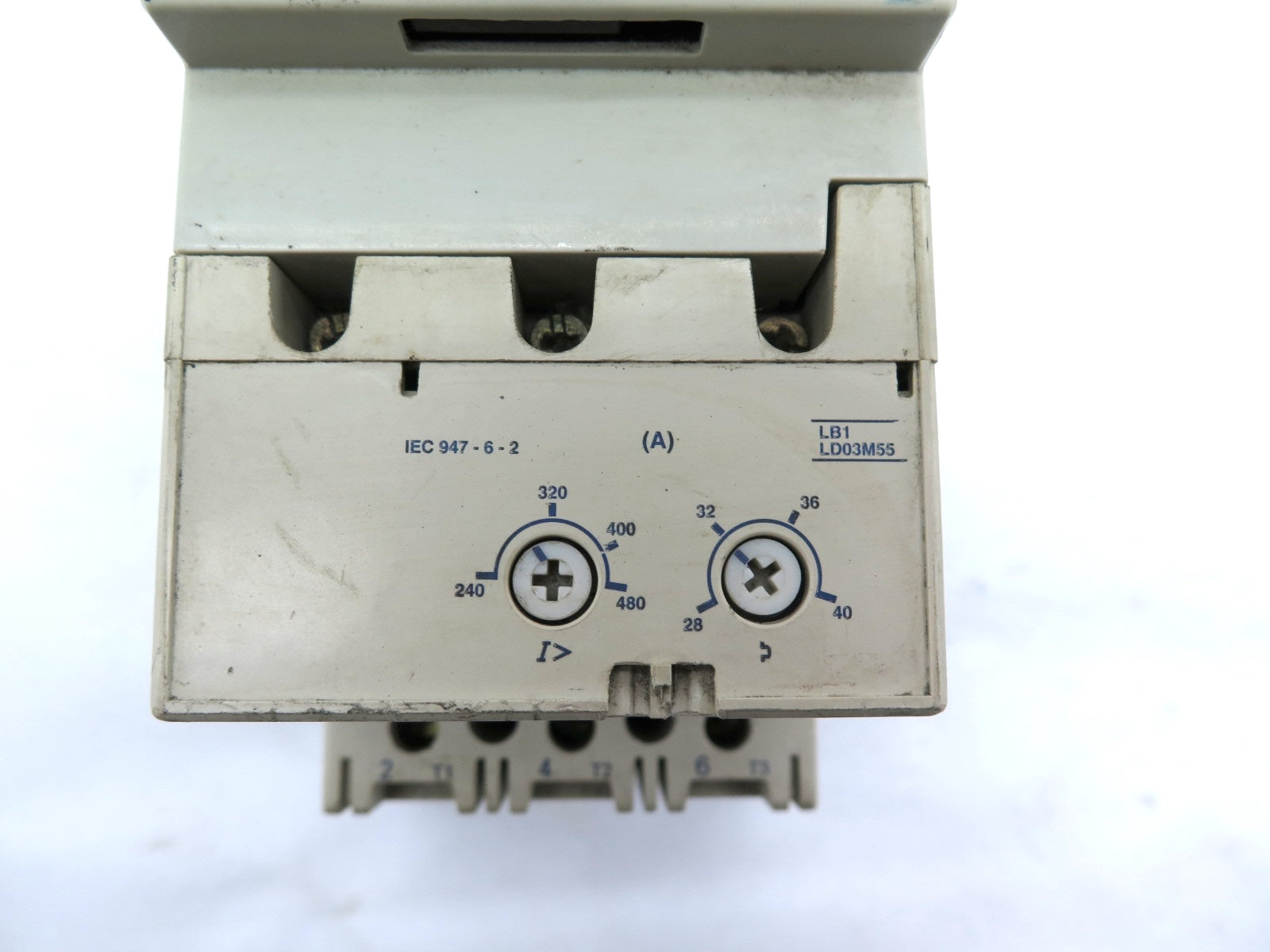 Telemecanique Integral 63 Motor Starter LD4 LD.30. & Overload Relay LB1LD03M55 - Advance Operations