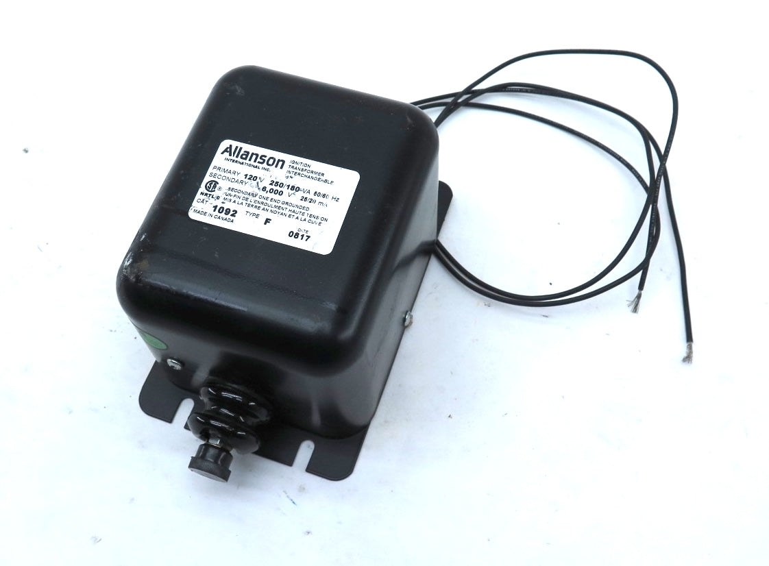 Allanson 1092 Interchangeable Ignition Transformer - Advance Operations