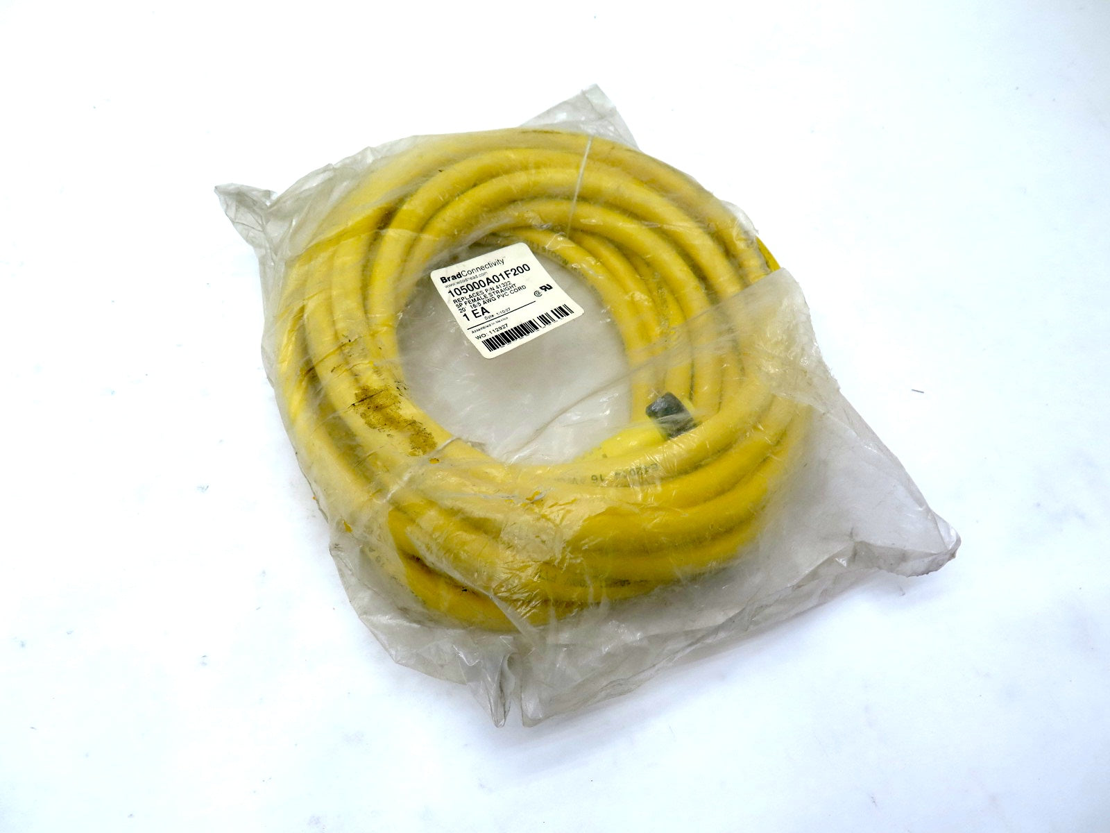 WoodHead / Brad Connectivity 105000A01F200 Cordset 20" 16/5 5P Female Straight - Advance Operations
