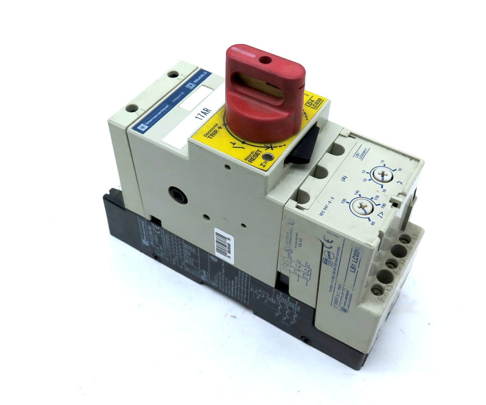 Telemecanique / Square D LD4LC.30.H5 Motor Starter & LB1LC03M17 Overload - Advance Operations