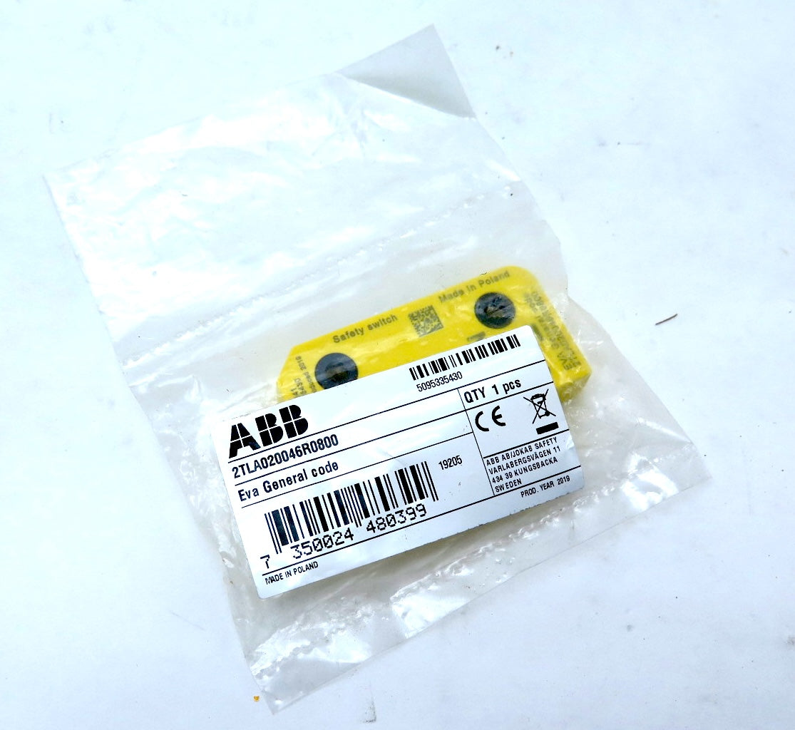ABB 2TLA020046R0800 Safety Switch Sensor Eva General Code - Advance Operations