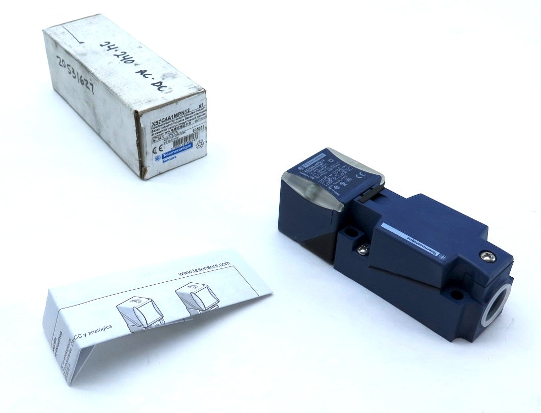 XS7C4A1MPN12 | Telemecanique Sensors Inductive Block Proximity Sensor, 15 mm Detection, 2-Wire /NC, 20 → 264 V ac/dc | RS XS7C4A1MPN12 | Telemecanique Sensors Inductive Block Proximity Sensor, 15 mm Detection, 2-Wire /NC, 20 → 264 V ac/dc | RS