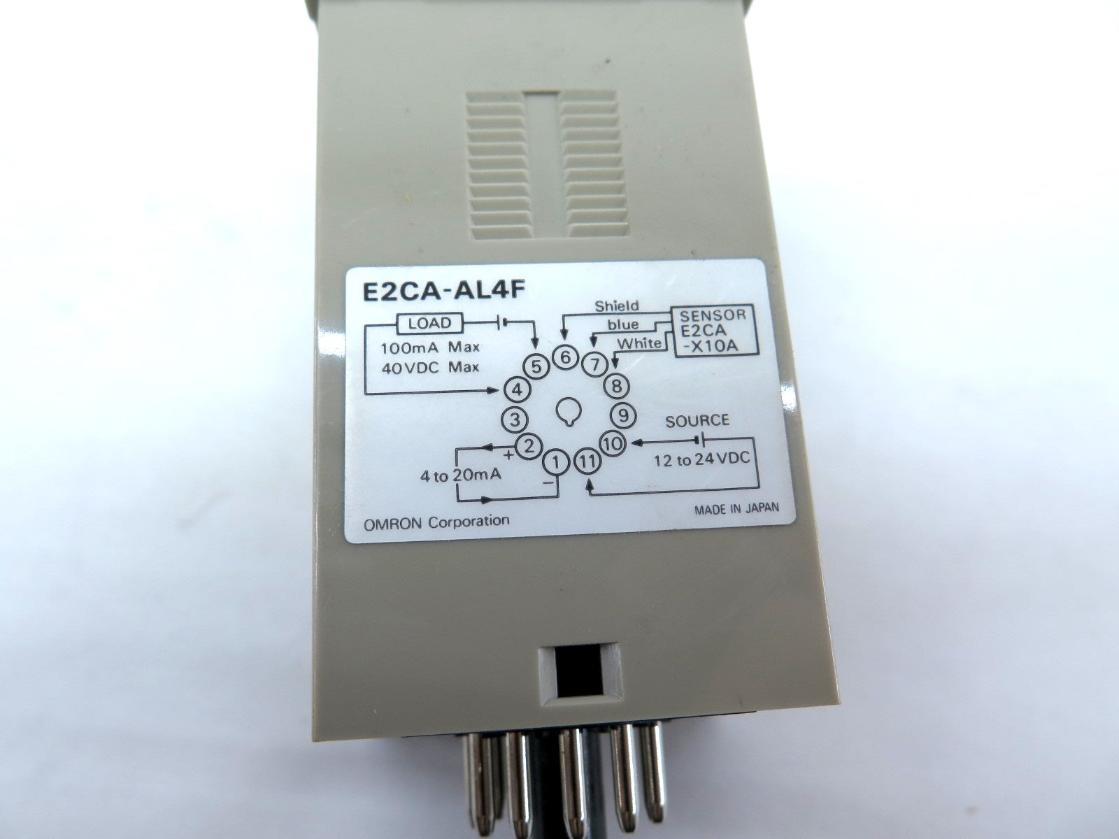 Omron E2CA-AL4F Proximity Switch Amplifier 12-24Vdc NNB - Advance Operations