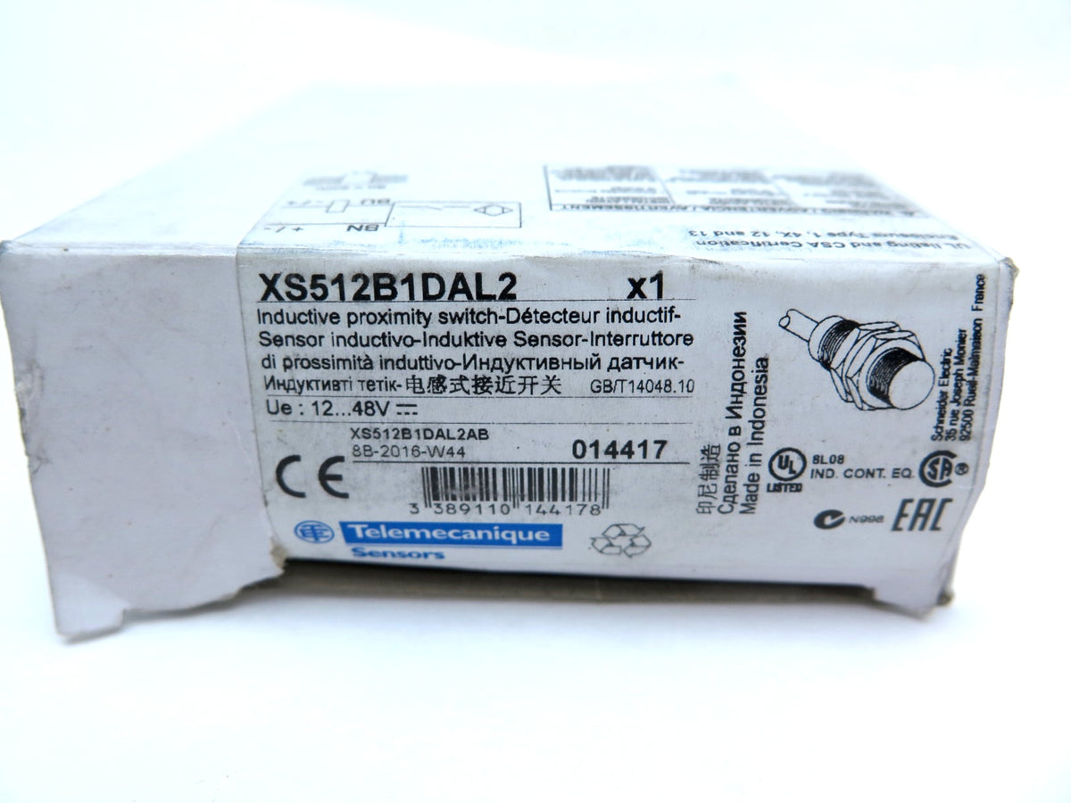 Telemecanique XS512B1DAL2 Inductive Proximity Switch - Advance Operations