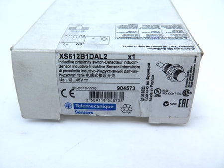 Telemecanique XS612B1DAL2 Inductive Proximity Sensor 12-48Vdc - Advance Operations