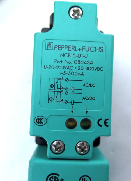 Pepperl + Fuchs NCB15+U1+U Inductive Sensor - Advance Operations