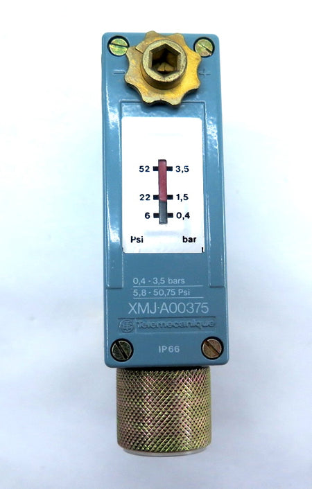 Telemecanique XMJA00375 Pressure Switch 5.8-50.75 PSI - Advance Operations