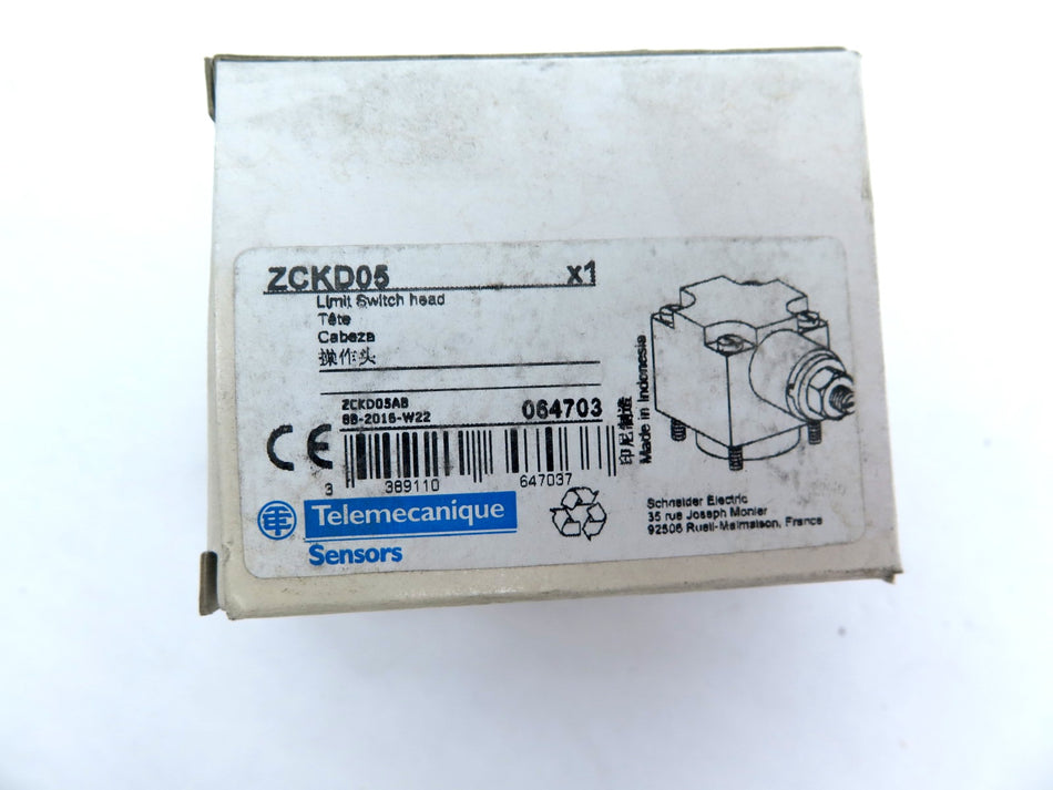 Telemecanique ZCKD05 Limit Switch Head - Advance Operations