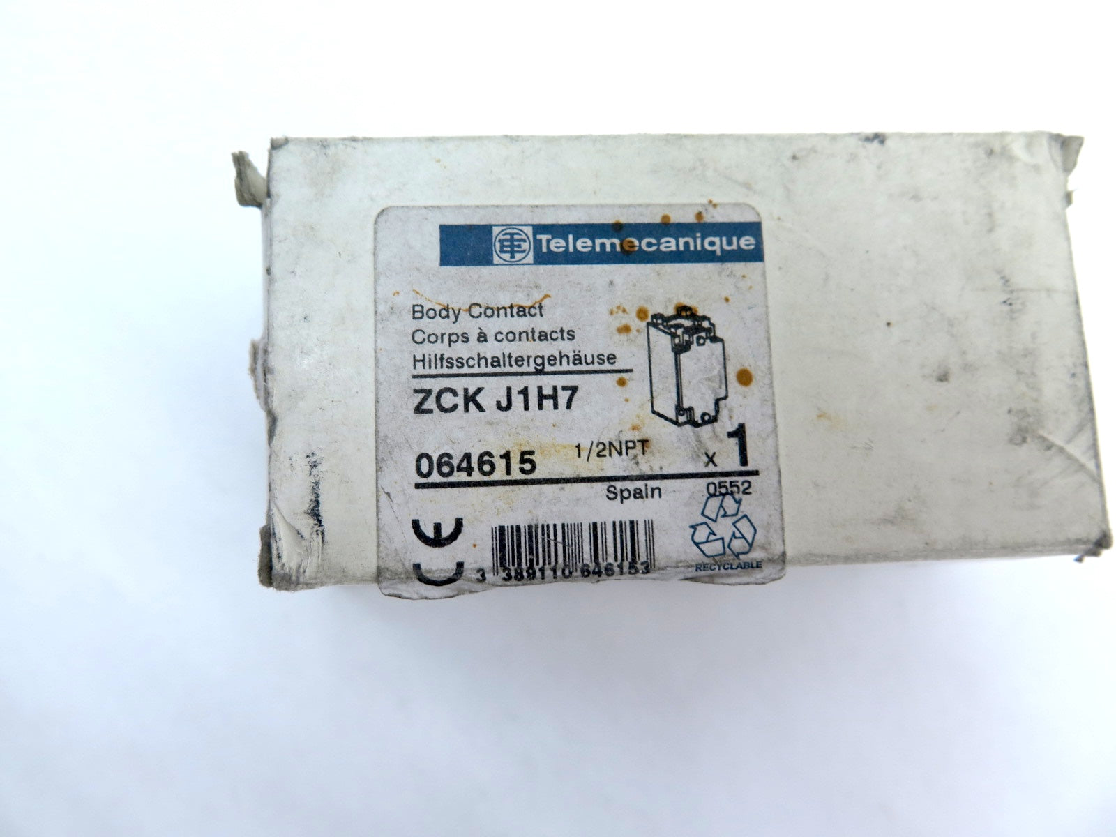 Telemecanique ZCK J1H7 Body Contact Limit Switch - Advance Operations