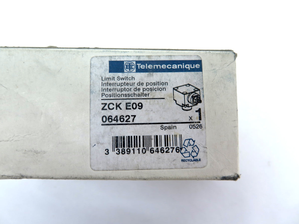 Telemecanique ZCK E09 Limit Switch - Advance Operations