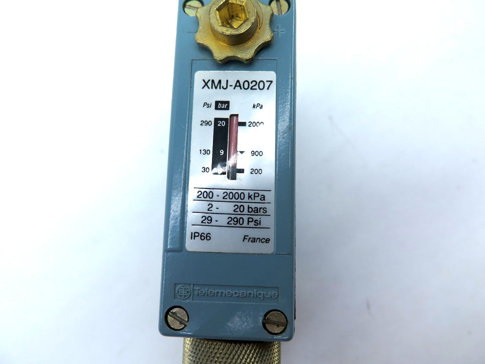 Telemecanique XMJ-A0207 Pressure Switch 29-290Psi - Advance Operations