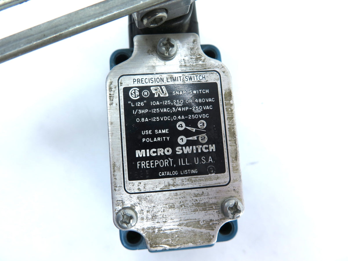 MicroSwitch 1LS1-1 & Ajustable Lever Head - Advance Operations