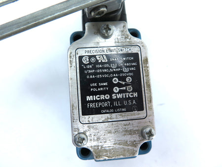MicroSwitch 1LS1-1 & Ajustable Lever Head - Advance Operations