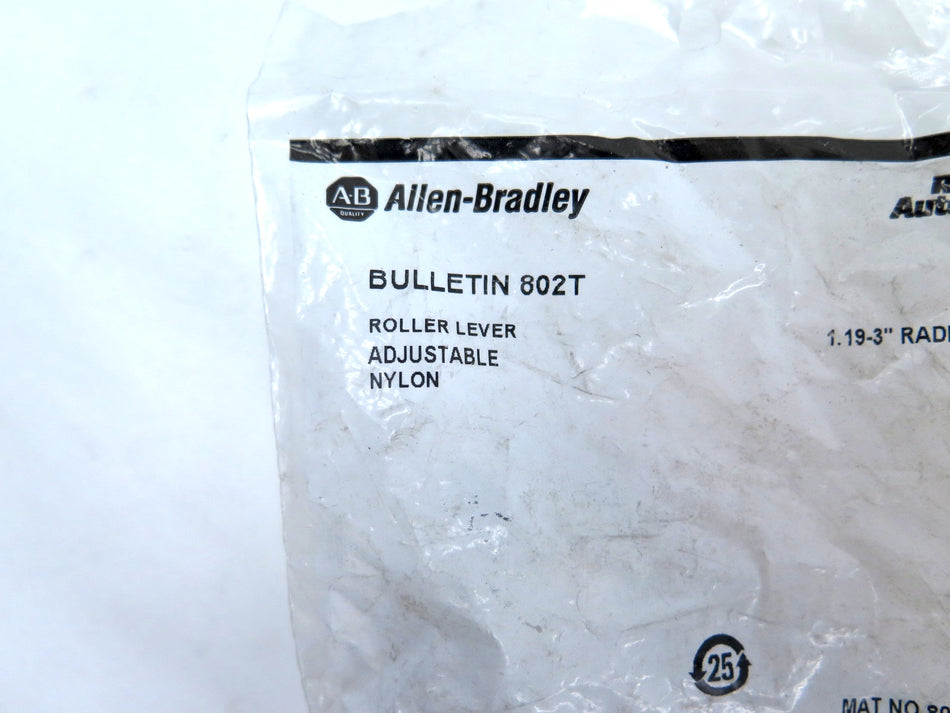 Allen-Bradley 802T-W17 Metal Roller Lever 1.19-3 In - Advance Operations
