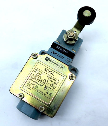 Telemecanique XCK-L Limit Switch & ZCK-D15 Operating Head - Advance Operations